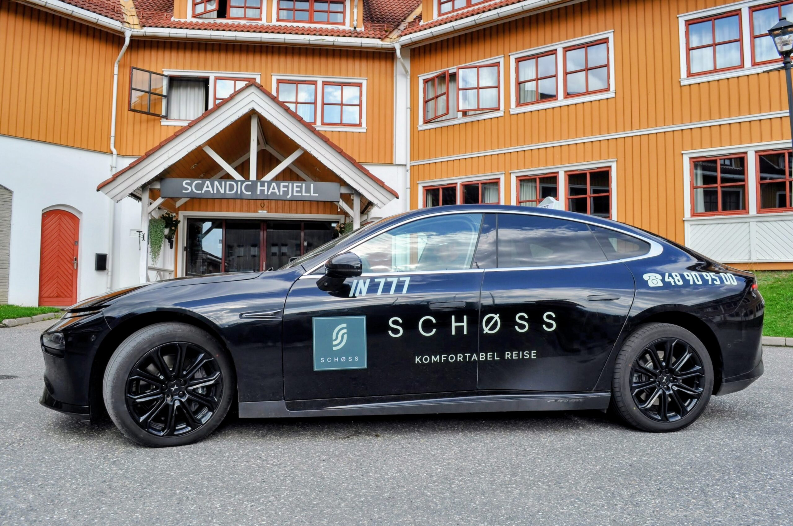 Taxi ved Scandic Hafjell, Øyer